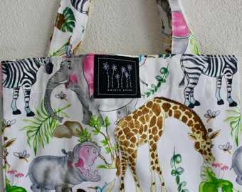 Zoo Animals Tote Bag