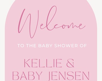 Willkommensschild | Babyparty, Brautparty, Event.