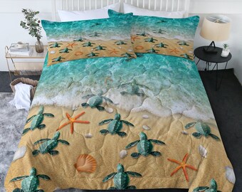 Beach Comforter Etsy