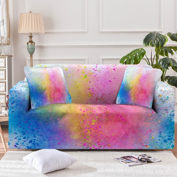 Colorful Kids Couch Cover Sofa Slipcover