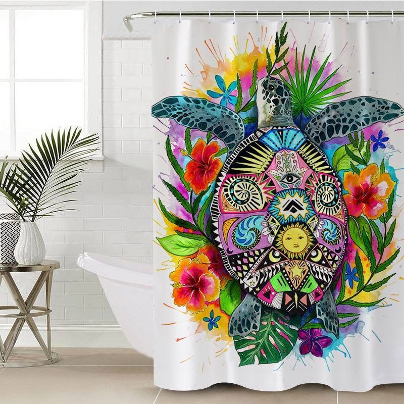 58%以上節約 KXO Beach Bath Mat Sea Turtle Starfish Ocean Scene Bath Mats for