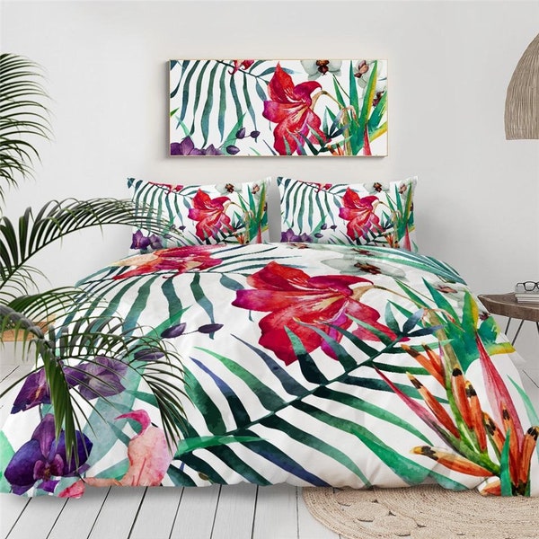 Orchids Bedding Etsy