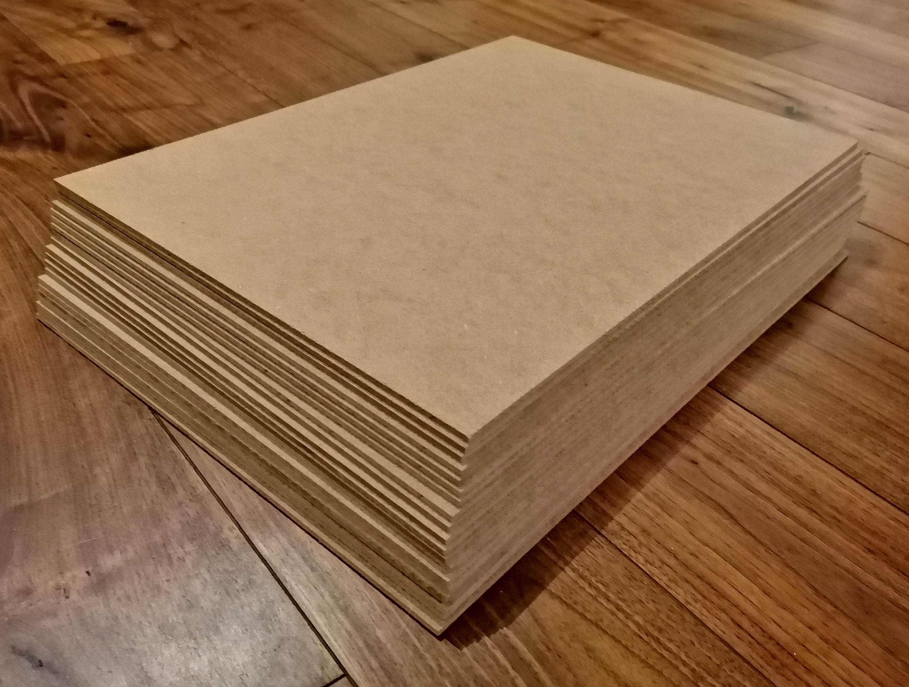 3mm Birch Plywood Laser Safe B/BB Sheets 500x300 Craft, Models