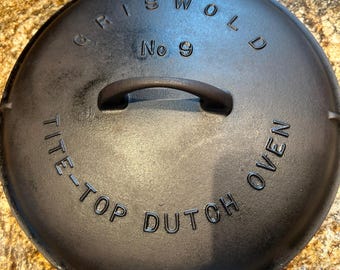 Griswold Block Logo #80 Double Skillet 1102 & 1103 Erie