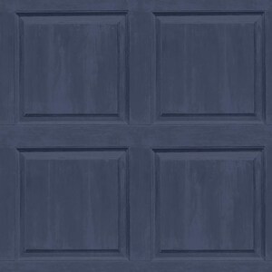 Washed Panel Wallpaper Arthouse Wood Effect Charcoal Navy Rustic Traditional