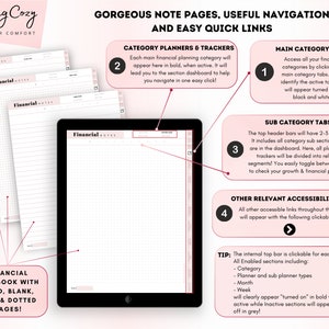 Budget Planner: Budget Tracker, Financial Planner, Finance Tracker, Paycheck Budget Template Digital Budget Planner GoodNotes iPad 2024 image 9