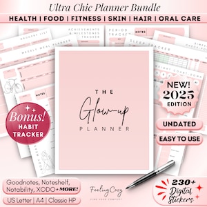 2025 Weight Loss Tracker: Weight Loss Journal, Fitness Planner, Weight Loss Planner | Digital IPad Fitness Journal Happy Planner GoodNotes