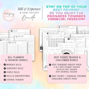 Mega 2026 Planner Printable / Journal Bundle: ADHD Daily, Weekly, Monthly, Goal | A5 Planner Inserts Bild 15