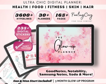Digital Fitness Planner 2026: Weight Loss Tracker | Workout Journal | Selfcare Planner for iPad GoodNotes