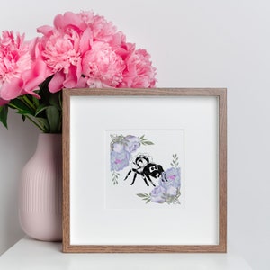 Descarga de impresión digital de Peony Spider