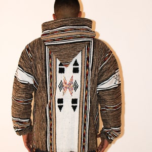 Berber Warm Jacket, Winter Jacket, Bohemian Style, Moroccan Jacket, Handmade Jacket, Vintage Hoodie, Soft Jacket, Cozy Djallaba,Cozy Jabador