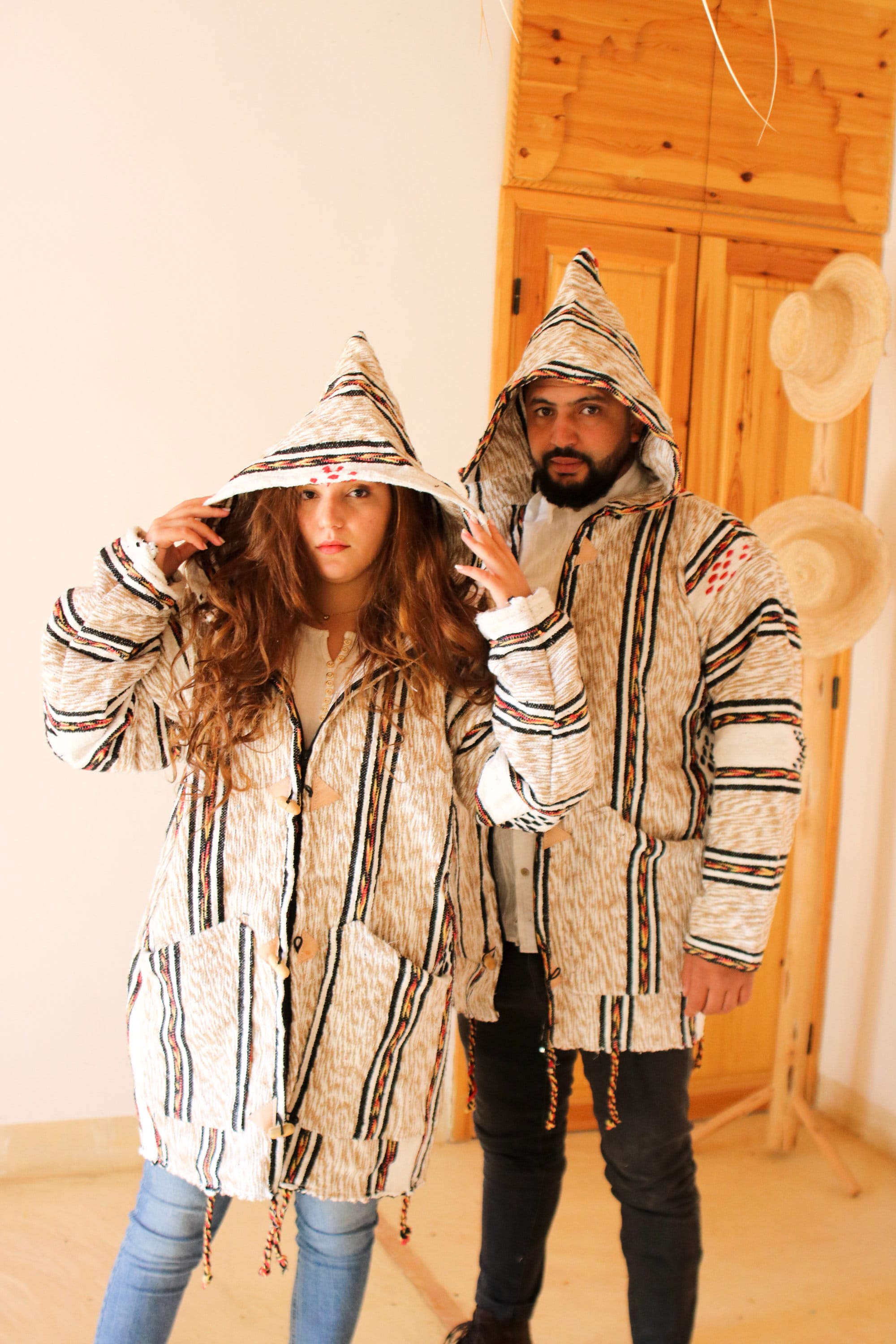 Berber Warm Jacket, Winter Jacket, Bohemian Style, Moroccan Jacket