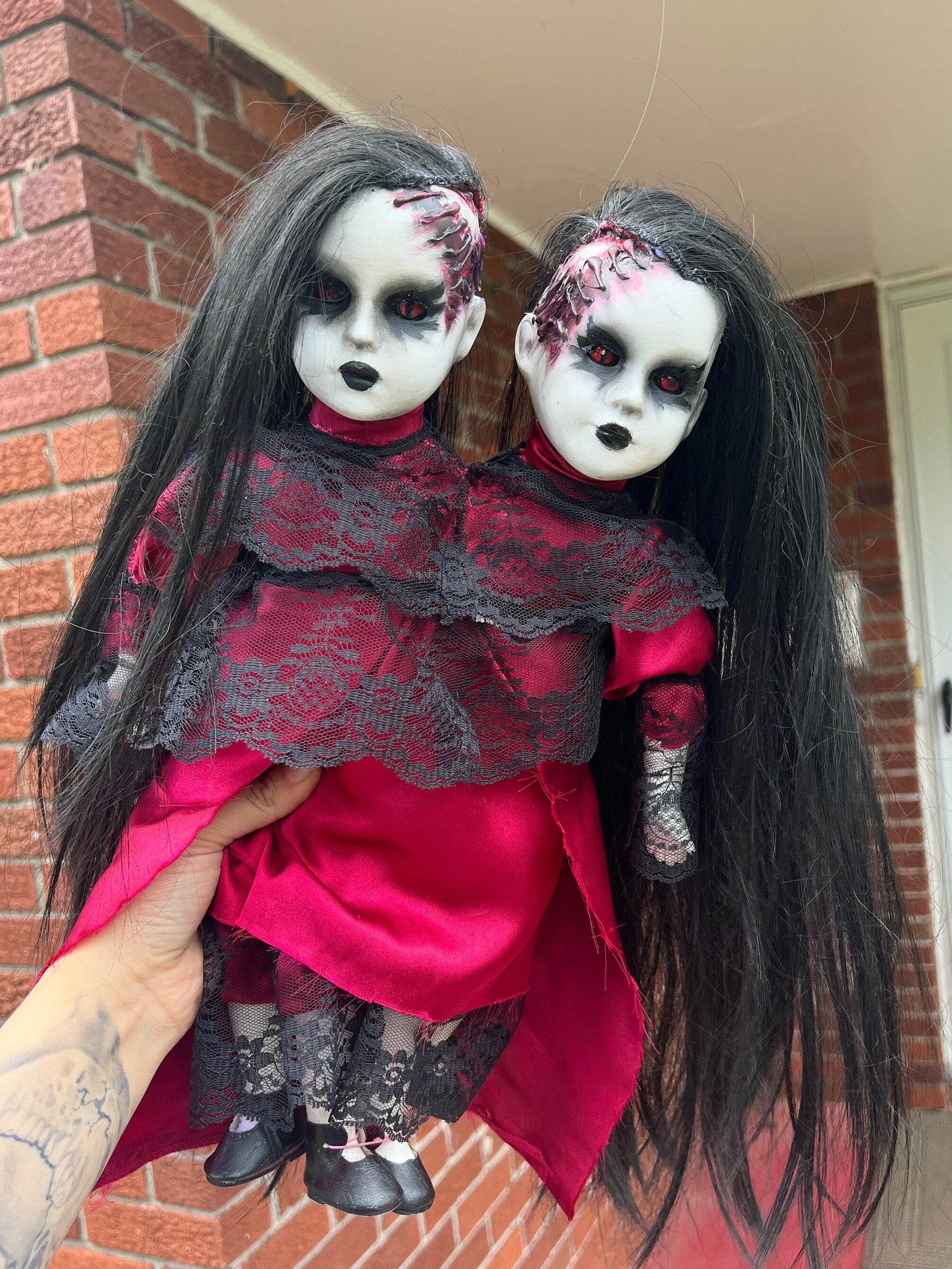 MITOSIS Siamese Twins OOAK Porcelain Doll Etsy