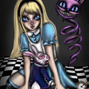 MALICE in WONDERLAND ~ digital print