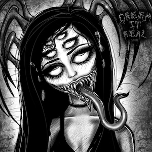 VENOM ~ Digital Art Horror Print