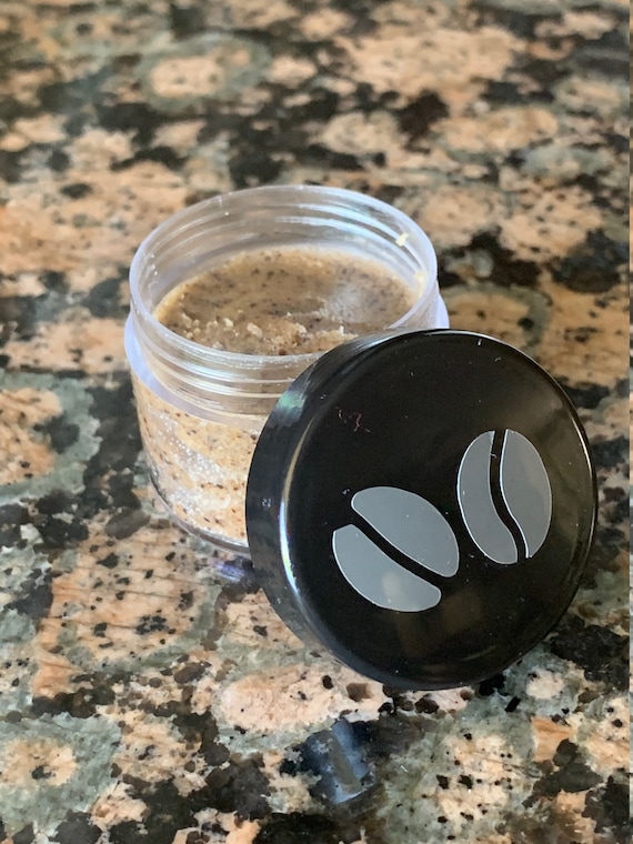 Raw Honey or Coffee Sugar Scrub Samples for Lips and Body