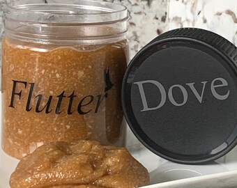 FLUTTER MIXTURES Raw Honey Sugar Face Scrub