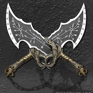 God of War Blades of Chaos Replica: Viking Norse Wall Decor With