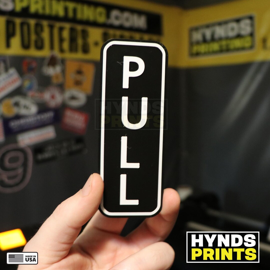 Random Pulls Sign PULL Sign - Etsy