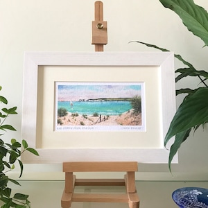 Old Harry Rocks, Studland, Dorset. Fine Art Print/Hand Signed/Mounted/Framed/Professionally Printed.