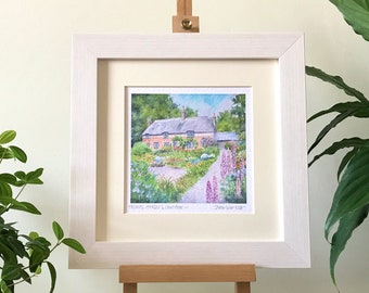 Hardy's Cottage, Dorset. Contemporary Fine Art Print/ Signed/Mounted/Framed/Professionally Printed