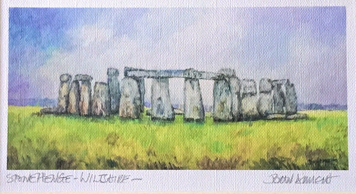 Stonehenge, Wiltshire. Fine Art Print/ Hand Signed/mounted/framed