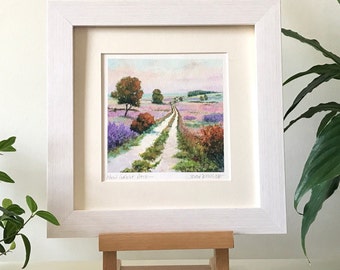 New Forest Path, Hampshire. Fine Art Print. Hand Signed/Mounted/Framed. Professionally Printed