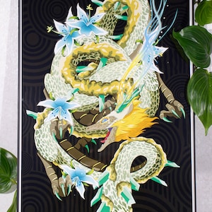 PRINT: Silent Light Dragon