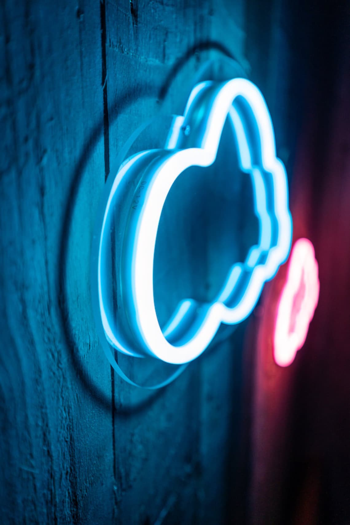 Blue Cloud Neon LED sign/wall art Etsy