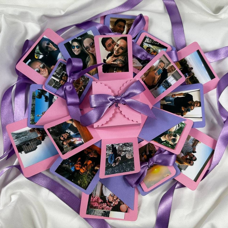 Exploding Box Decorating Ideas For Boyfriend