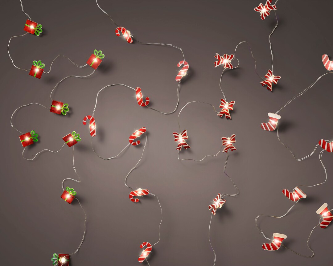 Micro LED Decorative Christmas String Lights Etsy UK