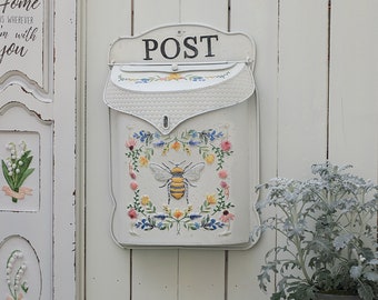 White Bee Design Post Box