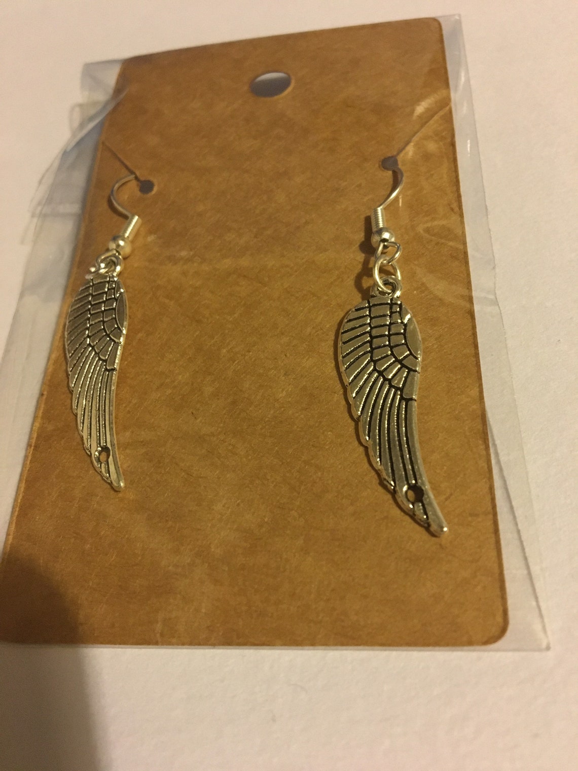 Handmade Silver Wing Gift Set Etsy