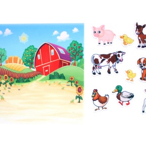Juego De Historias De Tablero De Fieltro De Animales Franela Juego De Historias De Tablero De Fieltro De Animales Franela