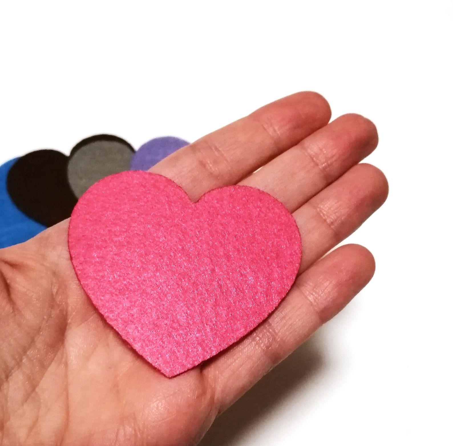 Pre Cut Felt Shapes for Craft, Cut Outs 50 Shapes, Felt Die Cut, Craft