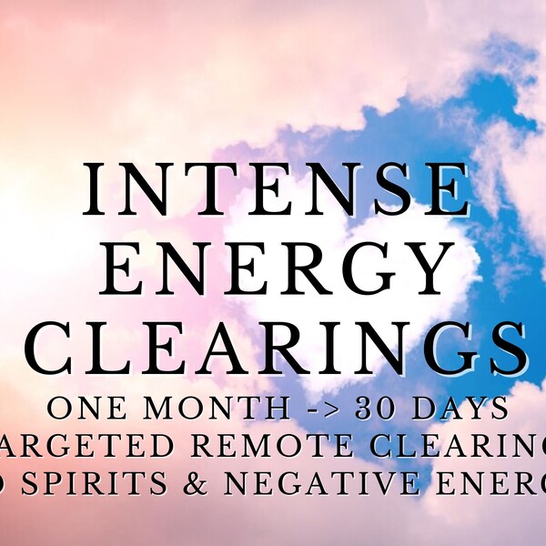 Energy Clearing Etsy