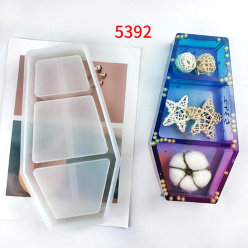 Coffin Tray Mold Storage Box Mold Decorative Silicone Mold Etsy