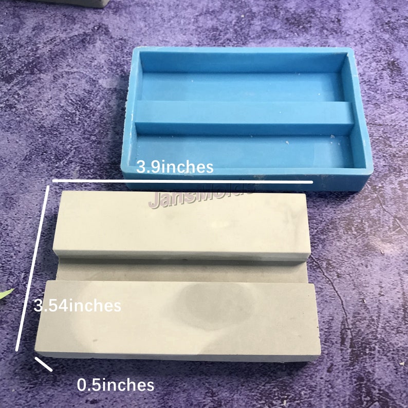 Stationery Mold Business Card Holder Resin Molds Name Card Etsy