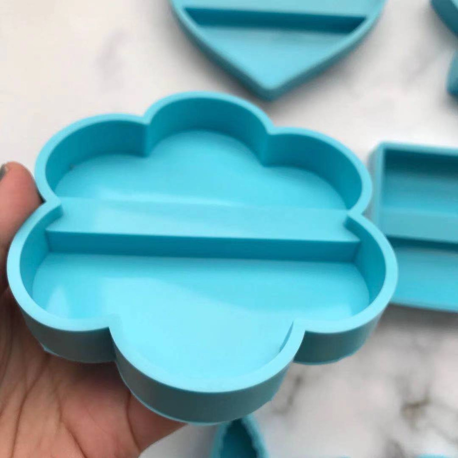 Business card holder resin molds Name card stand silicone