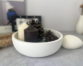 Round Tray Silicone Mold: Concrete, Jesmonite, Resin