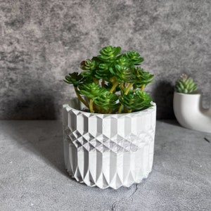 Plant pot mold plaster container silicone mold Nordic resin gypsum craft