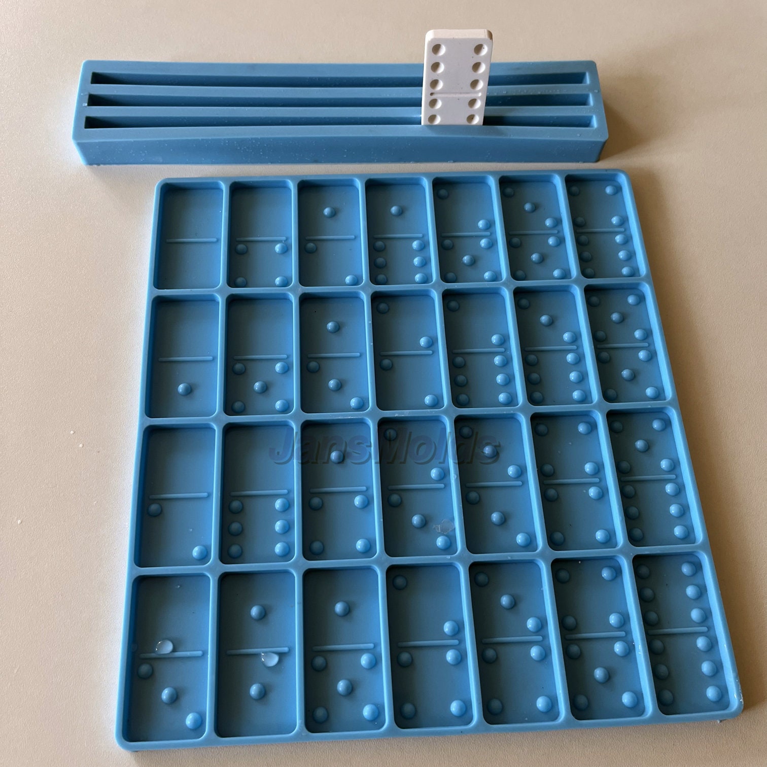 Shiny Domino Resin Mold 28-tile Set Resin, UV Resin, Resin Molds, Silicone  Mold, Silicone Mold for Resin 