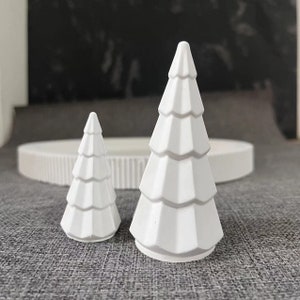 Christmas Tree Silicone Mold: Candle, Soap, Plaster
