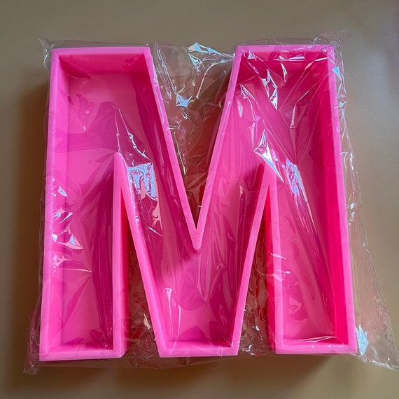 10-inch Letter Silicone Mold 