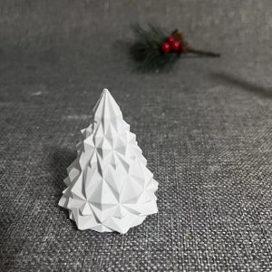Christmas Tree Silicone Mold: Candle, Soap, Plaster