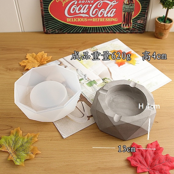 Cigar Ashtray Silicone Mold - Epoxy Resin, Plaster Container - Etsy