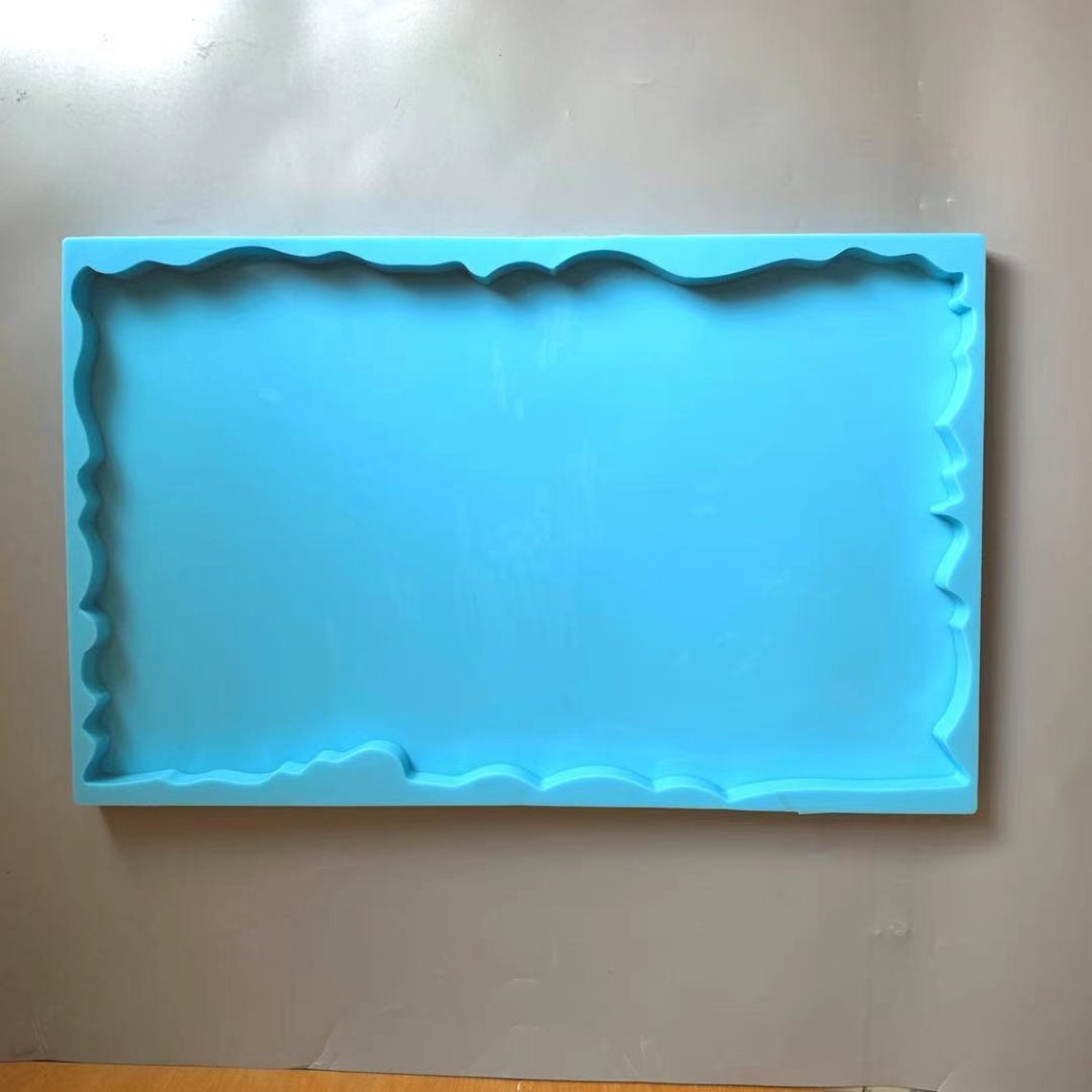 Large Table Mat Silicone Mold Shiny Mold Table Decoration Etsy