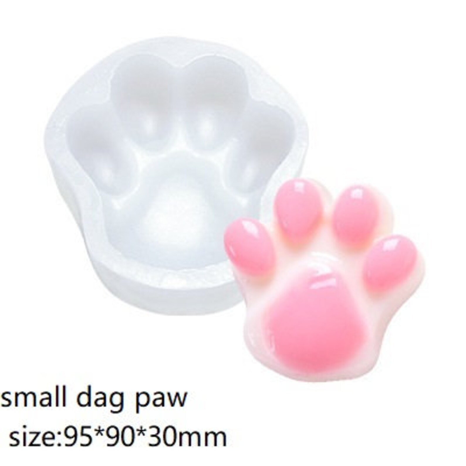 Cat paw mold DIY8 with cat paw scented candle silicone mold Etsy