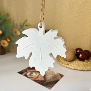 Ahornblatt Kerzengefäßform Teelichtkerzenform Anhängerform Kerzenform Aromatherapieform Gipsform Gipsform Weihnachtsverzierung