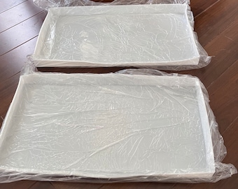 Återanvändbar silikonform för flodbord: Stor resinform (58*30*4 cm)